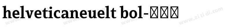 helveticaneuelt bol字体转换
